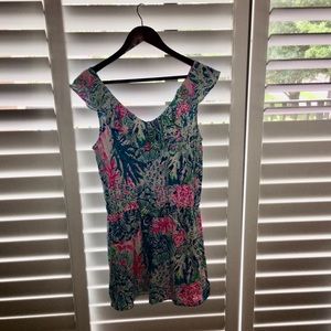 Lily Pulitzer jumpsuit dress , short under